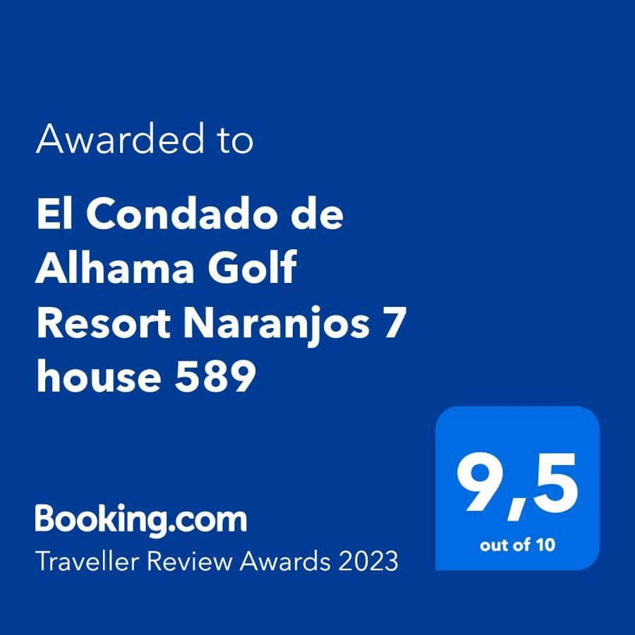 El Condado De Alhama Golf Resort Naranjos 7 House 589 Alhama de Murcia Zewnętrze zdjęcie